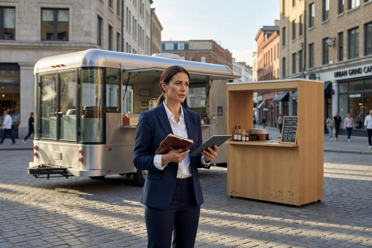 Dochody i sukces biznesu: własna budka z lodami