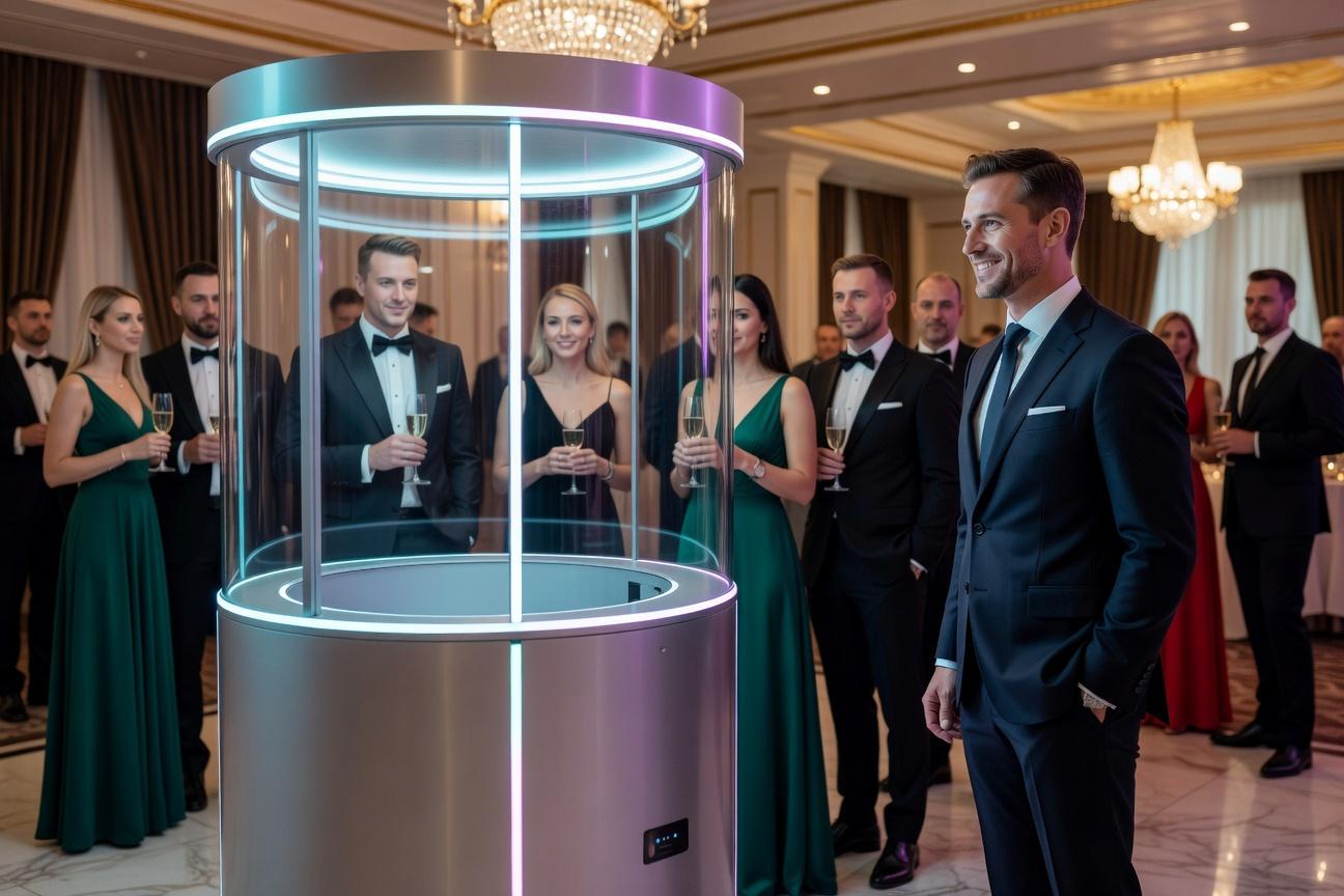 Fotobudka 360 jako opłacalny biznes eventowy w 2026