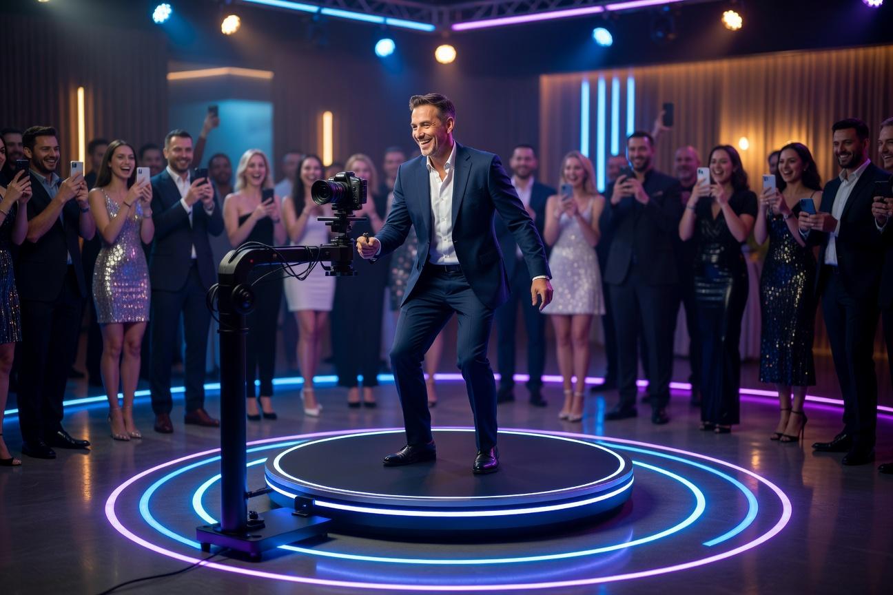 Fotobudka 360 jako opłacalny biznes eventowy w 2026 roku